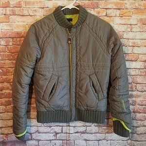 Diesel green nylon jacket